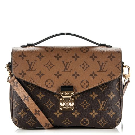 louis vuitton pochette métis monogram reverse monogram reverse|Louis Vuitton petite metis.